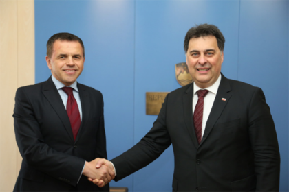Среща на посланика на България с председателя на Държавния съвет на Словения